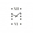Designové nástěnné hodiny 1577 Calleadesign 140cm (20 barev) Barva černá