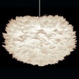 Lustr závěsný z husího peří Eos