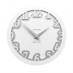 Designové hodiny 10-002 CalleaDesign 30cm (více barev) Barva šedostříbrná - 2