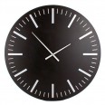 Nástěnné hodiny Print, 80 cm, černá / bílá