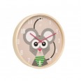 Dětské nástěnné hodiny s myškou JIP0902