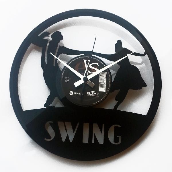 Designové nástěnné hodiny Discoclock 063 Swing 30cm