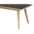 Konferenční stolek Maryland, 120 cm, dub/černá, dub / černá