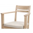 Jídelní židle s područkami Mayflower (SET 2 ks), dub, dub / písková