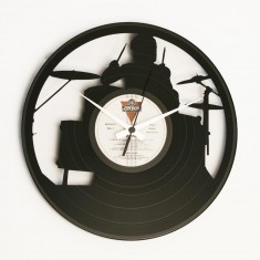 Designové nástěnné hodiny Discoclock 078 Bubeník 30cm