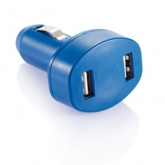 Loooqs, Nabíječka do auta se dvěma USB vstupy, modrá