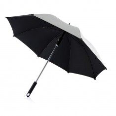 XD Design, Hurricane, deštník, 58,5cm, stříbrná