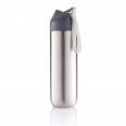 XD Design, Neva, sportovní nerezová láhev, 500 ml, šedá