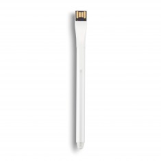 XD Design, Point|01, dotykové pero s USB 4GB, bílá