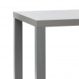 Jídelní stůl Priscilla, 120 cm, šedá mat, šedá