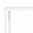 Jídelní stůl Priscilla, 120 cm, bílá mat, bílá