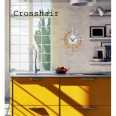 Designové hodiny 10-018 CalleaDesign Crosshair 29cm (více barevných verzí) Barva bílá - 1