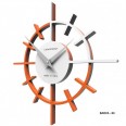 Designové hodiny 10-018 CalleaDesign Crosshair 29cm (více barevných verzí) Barva oranžová - 63