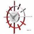 Designové hodiny 10-018 CalleaDesign Crosshair 29cm (více barevných verzí) Barva světle červená - 64