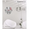 Designové hodiny 10-020 CalleaDesign Russel 45cm (více barevných verzí) Barva světle červená - 64