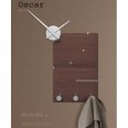 Designové hodiny 10-130n natur CalleaDesign Oscar 66cm (více dekorů dýhy) Design bělený dub - 81