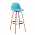Barová židle Mikael, modrá