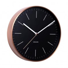 Designové nástěnné hodiny 5507BK Karlsson 35cm