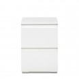 Komoda / noční stolek se zásuvkami Picture, 55 cm, bílá
