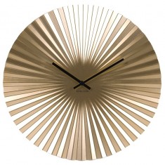 Designové nástěnné hodiny 5657GD Karlsson 40cm
