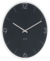 Designové nástěnné hodiny 5650GY Karlsson 39cm