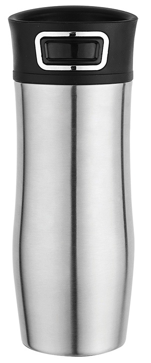 ASOBU cestovní termoska Press Caffe silver 420ml