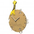 Dětské nástěnné hodiny s vlastním jménem CalleaDesign žirafa 36cm