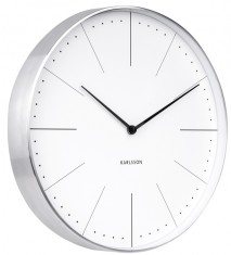Designové nástěnné hodiny 5681WH Karlsson 38cm