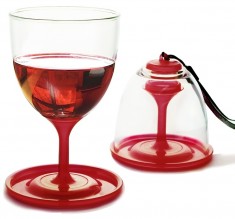Asobu piknikové skládací poháry na víno - set 2ks
