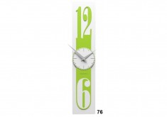 Designové hodiny 10-026 CalleaDesign Thin 58cm (více barevných verzí) Barva zelené jablko - 76
