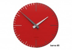 Designové hodiny 10-025 CalleaDesign Exacto 36cm (více barevných verzí) Barva rubínová tmavě červená - 65