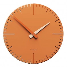 Designové hodiny 10-025 CalleaDesign Exacto 36cm (více barevných verzí) Barva čokoládová - 69