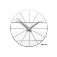 Designové hodiny 10-029 CalleaDesign Benja 35cm (více barevných verzí) Barva šedomodrá tmavá - 44