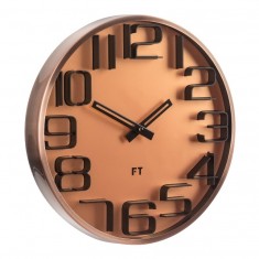 Designové nástěnné hodiny Future Time FT7010CO Numbers 30cm
