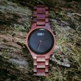 Dřevěné hodinky Rosso