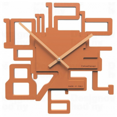 Designové hodiny 10-003 CalleaDesign 32cm (více barev) Barva terracotta