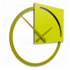 Designové hodiny 10-124 CalleaDesign Karl 45cm (více barevných verzí) Barva žlutý meloun - 62